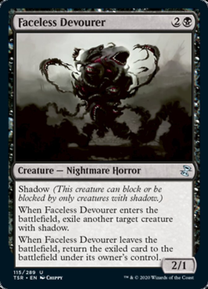 Faceless Devourer [Time Spiral Remastered] [Foil]