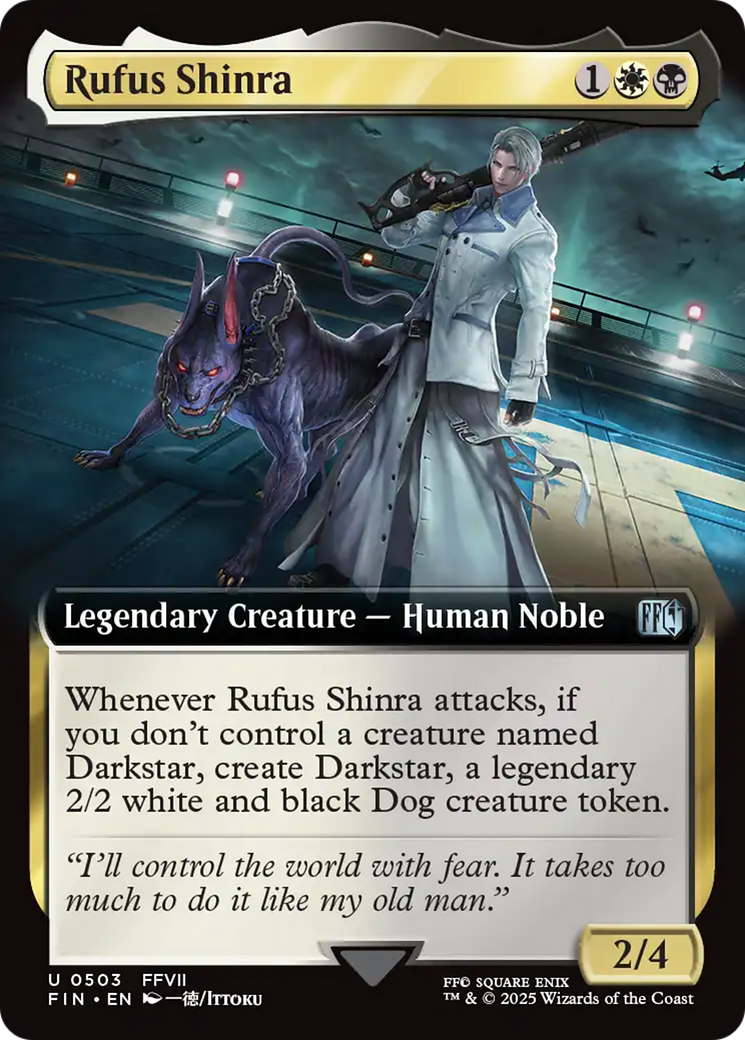 Rufus Shinra (Extended Art) [FINAL FANTASY] [Foil]