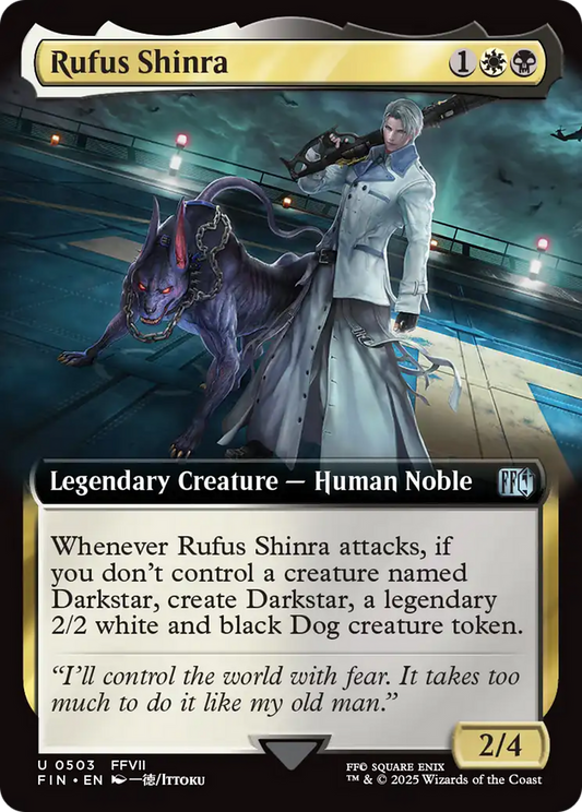 Rufus Shinra (Extended Art) [FINAL FANTASY] [Foil]