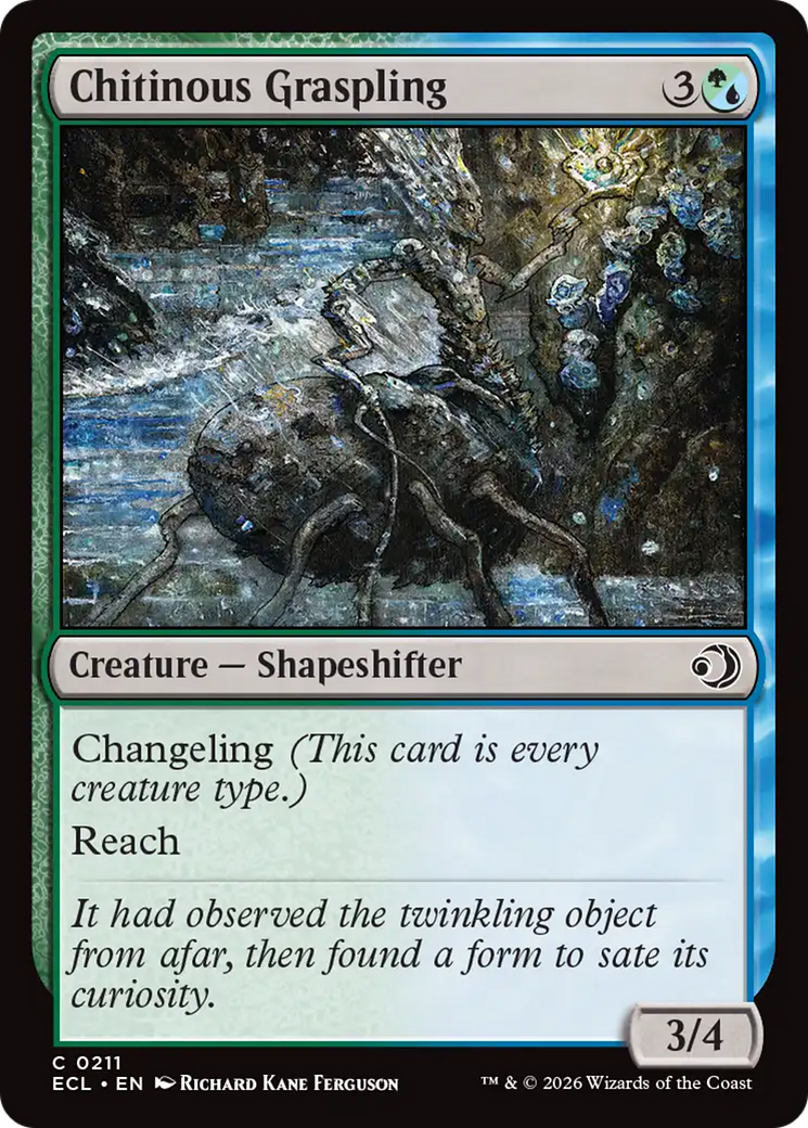 Chitinous Graspling [Lorwyn Eclipsed] [Foil]