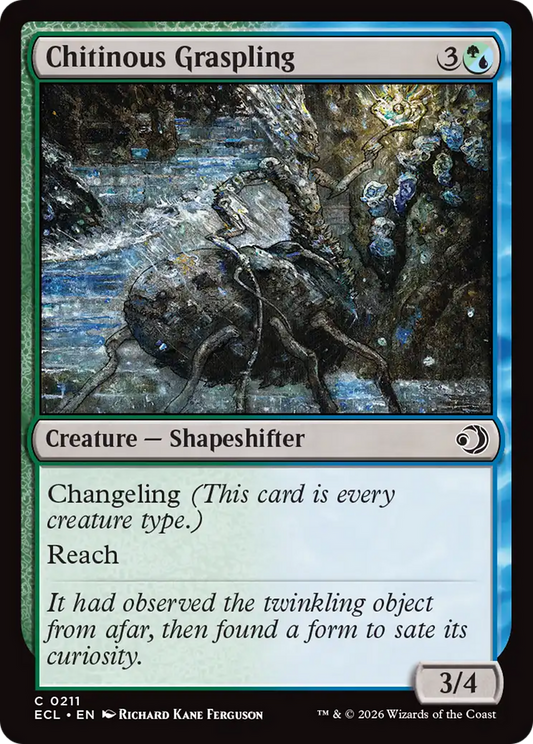 Chitinous Graspling [Lorwyn Eclipsed] [Foil]