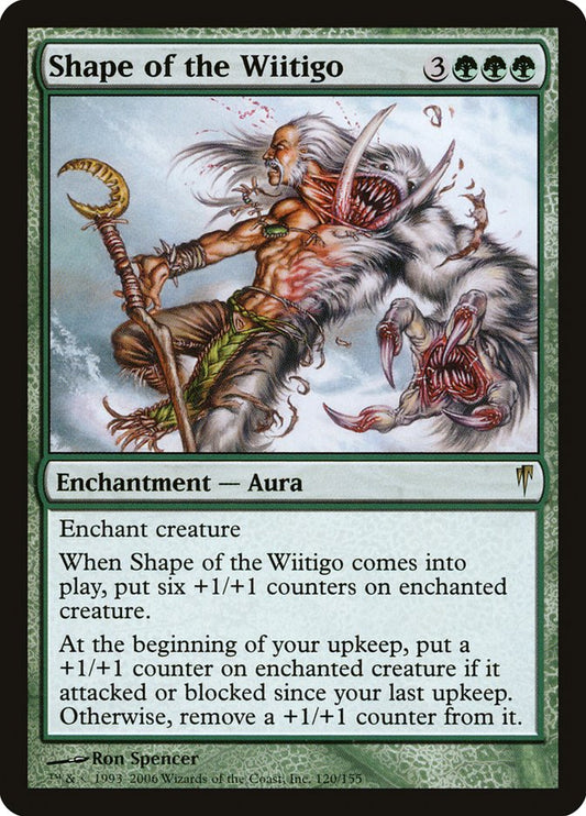 Shape of the Wiitigo [Coldsnap] [Foil]