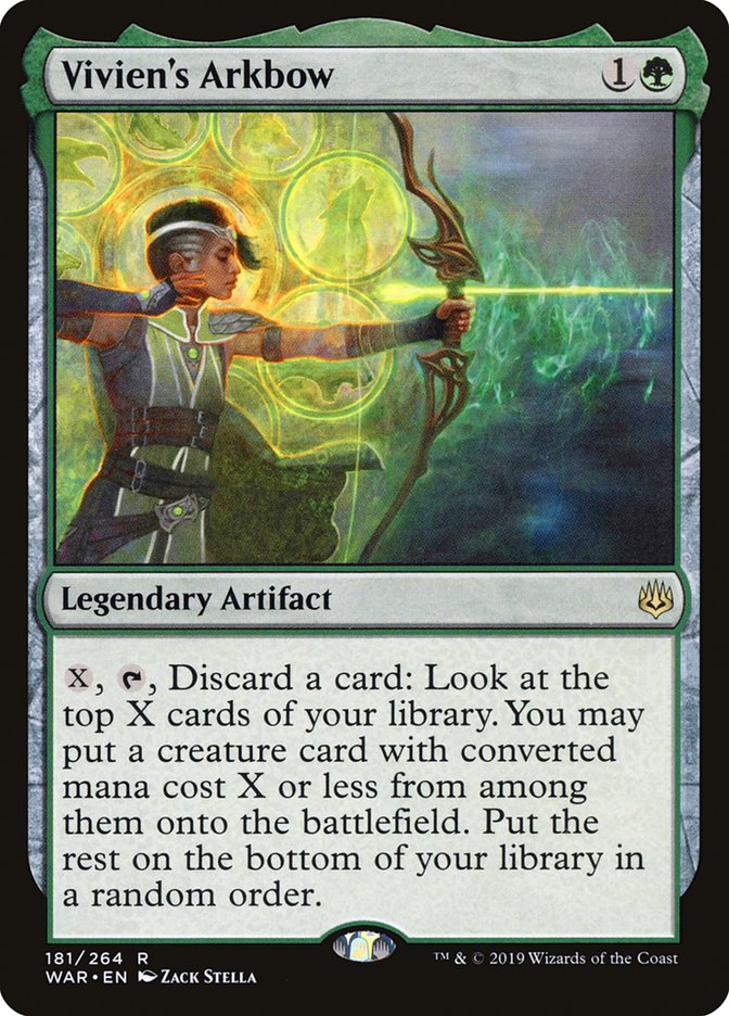 Vivien's Arkbow [War of the Spark] [Foil]