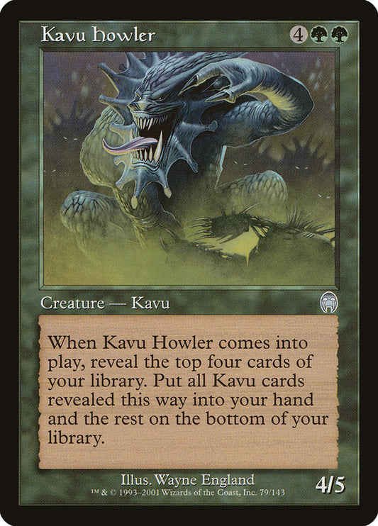 Kavu Howler [Apocalypse] [Foil]