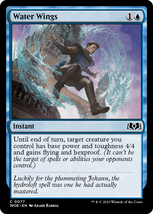 Water Wings [Wilds of Eldraine] [Foil]