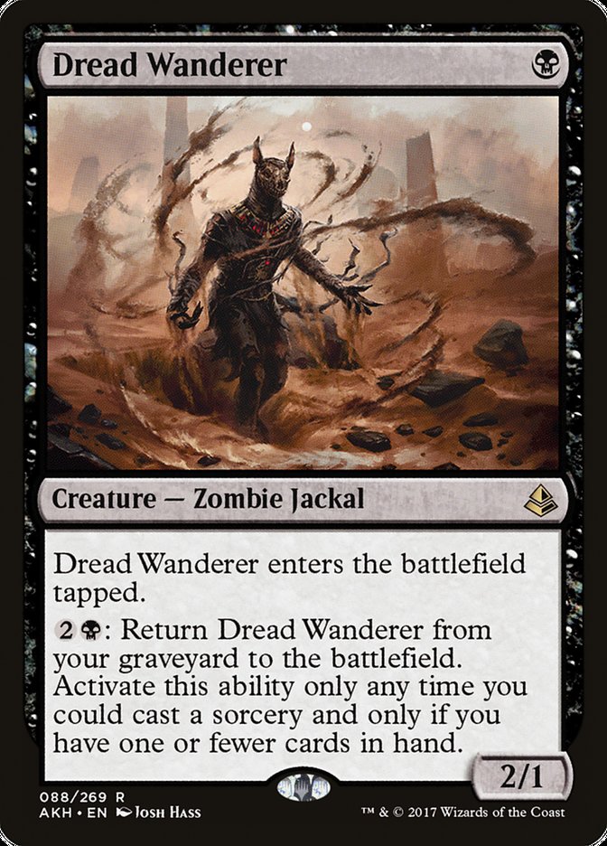 Dread Wanderer [Amonkhet] [Foil]