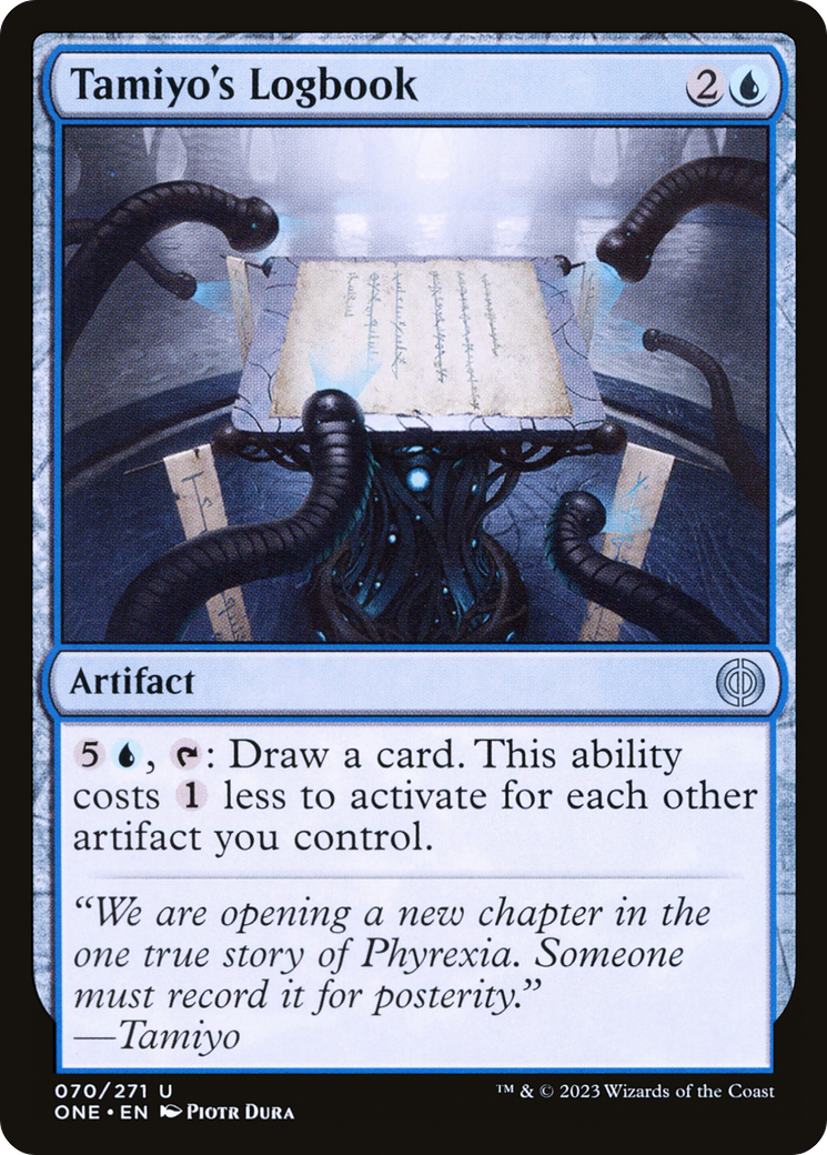 Tamiyo's Logbook [Phyrexia: All Will Be One] [Foil]
