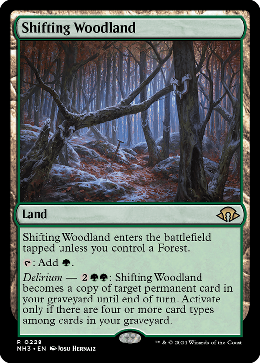 Shifting Woodland [Modern Horizons 3] [Foil]