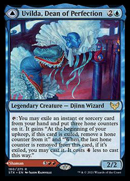 Uvilda, Dean of Perfection // Nassari, Dean of Expression [Strixhaven: School of Mages] [Foil]
