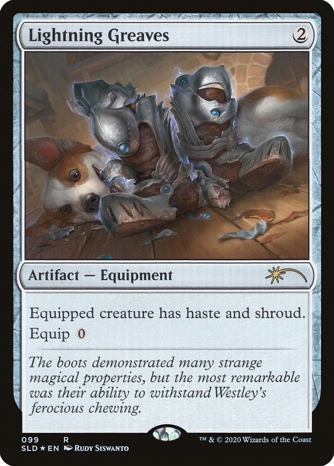 Lightning Greaves [Secret Lair Drop Series] [Foil]