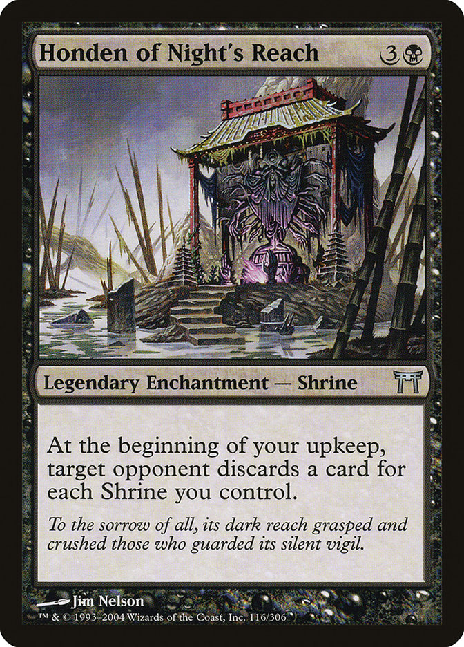 Honden of Night's Reach [Champions of Kamigawa] [Foil]