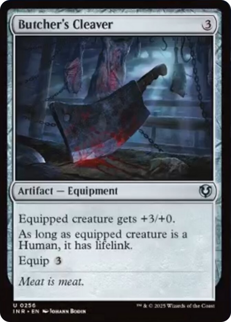 Butcher's Cleaver [Innistrad Remastered] [Foil]