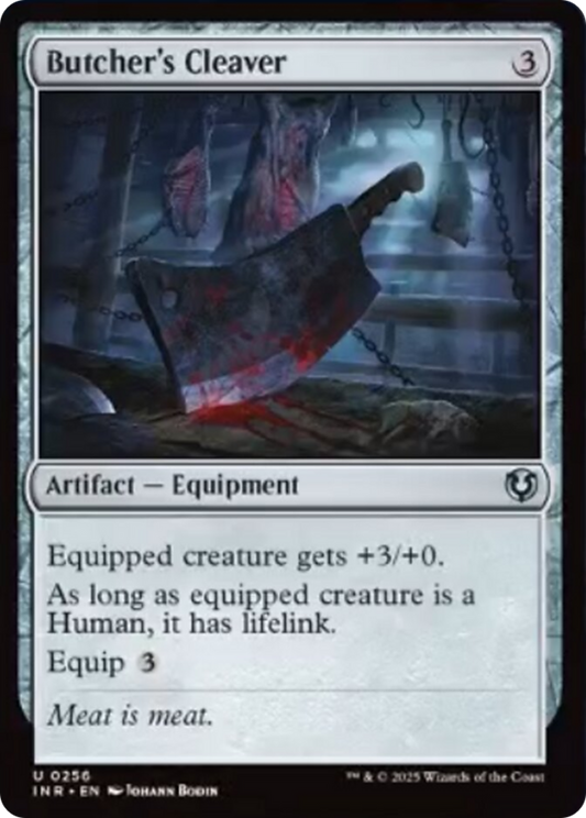 Butcher's Cleaver [Innistrad Remastered] [Foil]