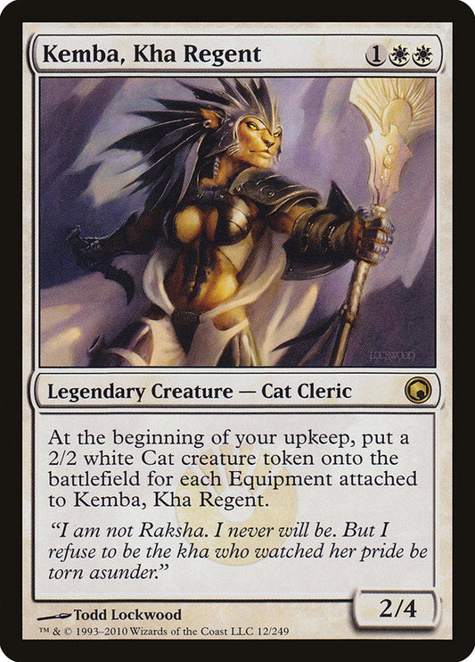 Kemba, Kha Regent [Scars of Mirrodin] [Foil]