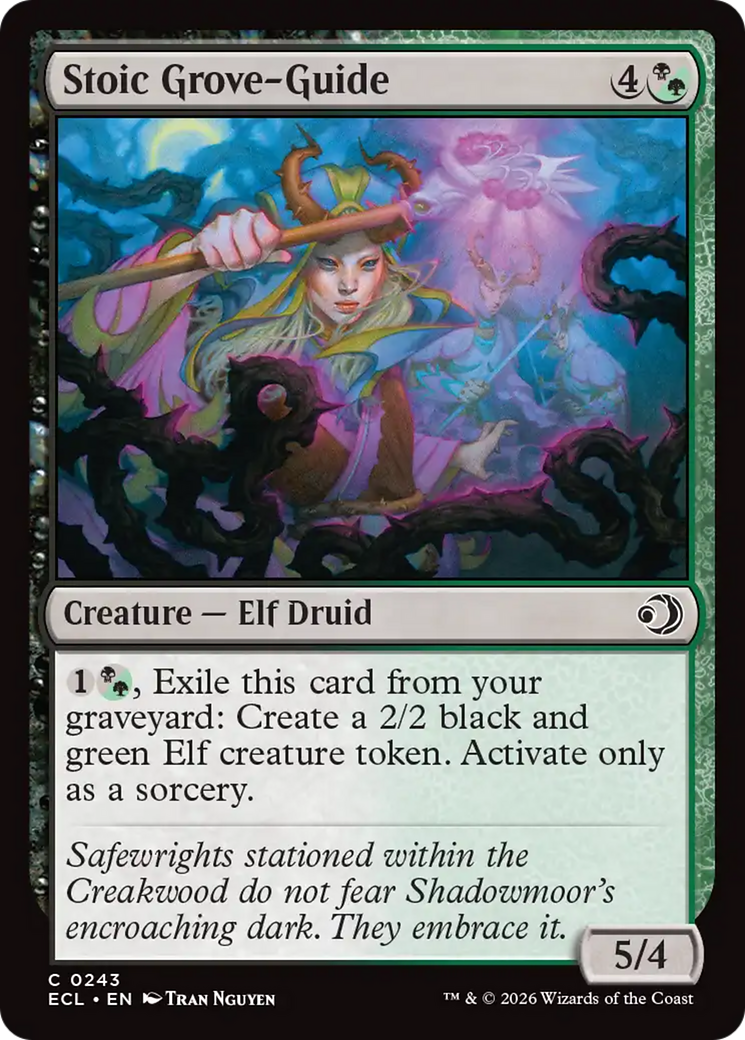 Stoic Grove-Guide [Lorwyn Eclipsed] [Foil]