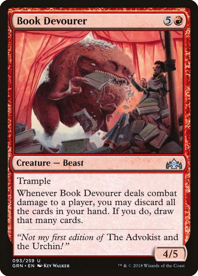Book Devourer [Guilds of Ravnica] [Foil]