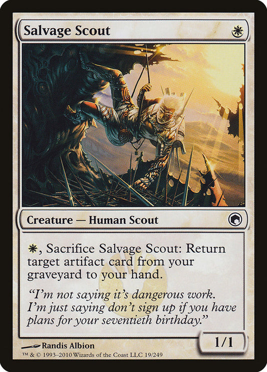 Salvage Scout [Scars of Mirrodin] [Foil]