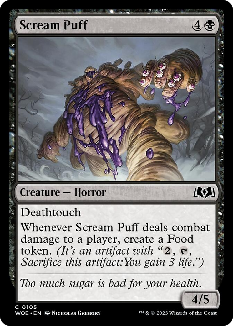 Scream Puff [Wilds of Eldraine] [Foil]