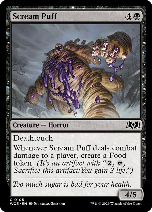 Scream Puff [Wilds of Eldraine] [Foil]