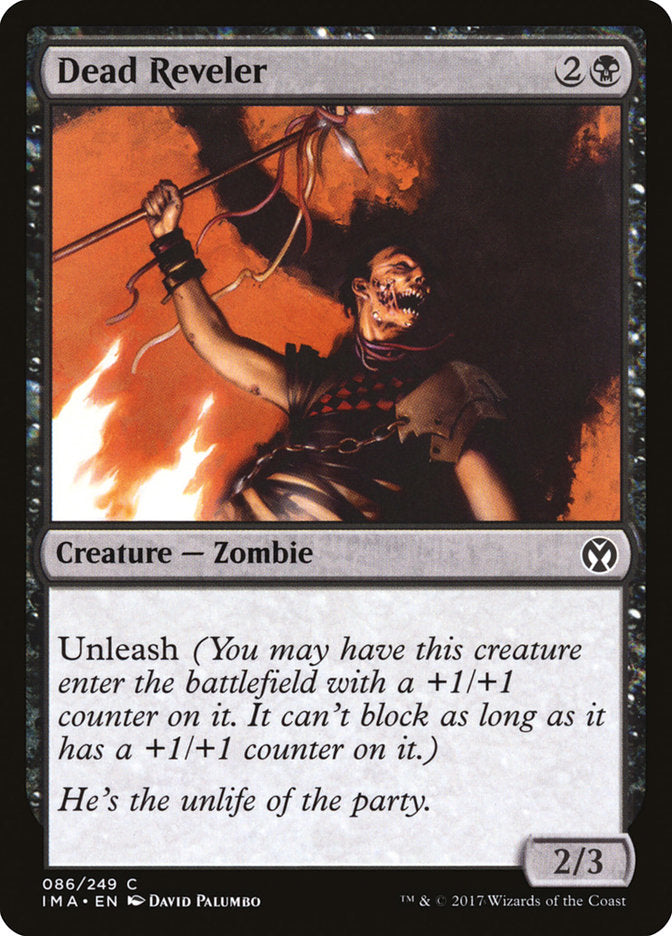 Dead Reveler [Iconic Masters] [Foil]
