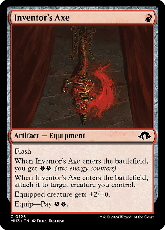 Inventor's Axe [Modern Horizons 3] [Foil]