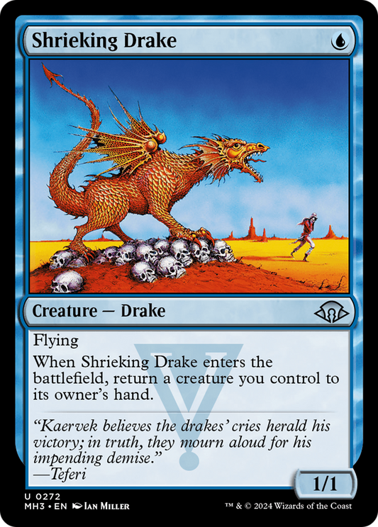 Shrieking Drake [Modern Horizons 3] [Foil]