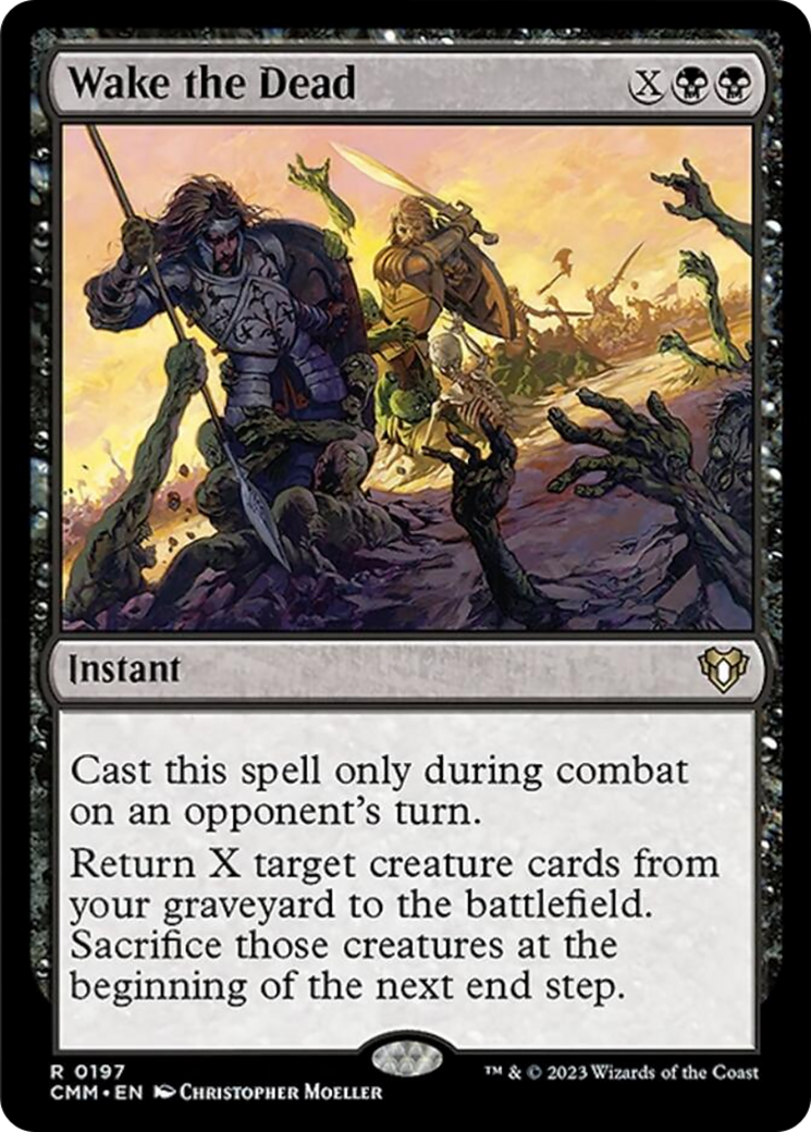 Wake the Dead [Commander Masters] [Foil]