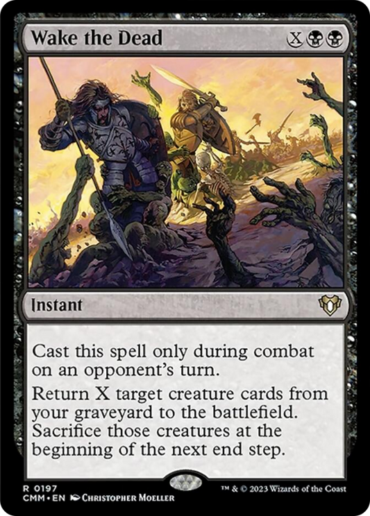 Wake the Dead [Commander Masters] [Foil]