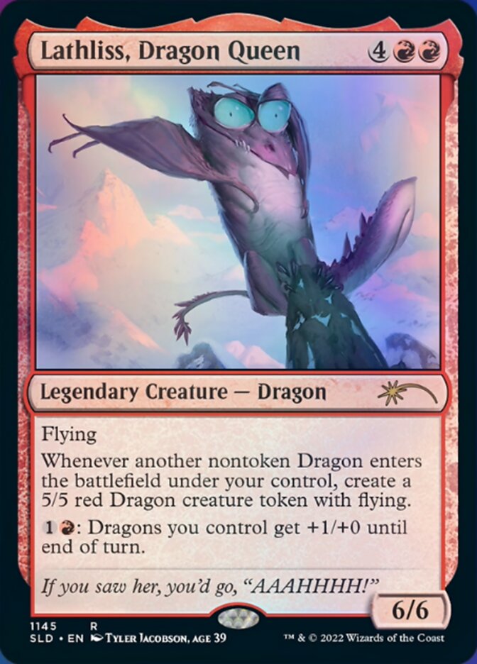 Lathliss, Dragon Queen (1145) [Secret Lair Drop Series] [Foil]