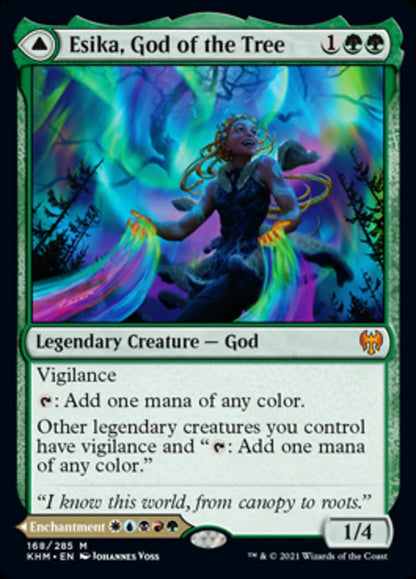 Esika, God of the Tree // The Prismatic Bridge [Kaldheim] [Foil]