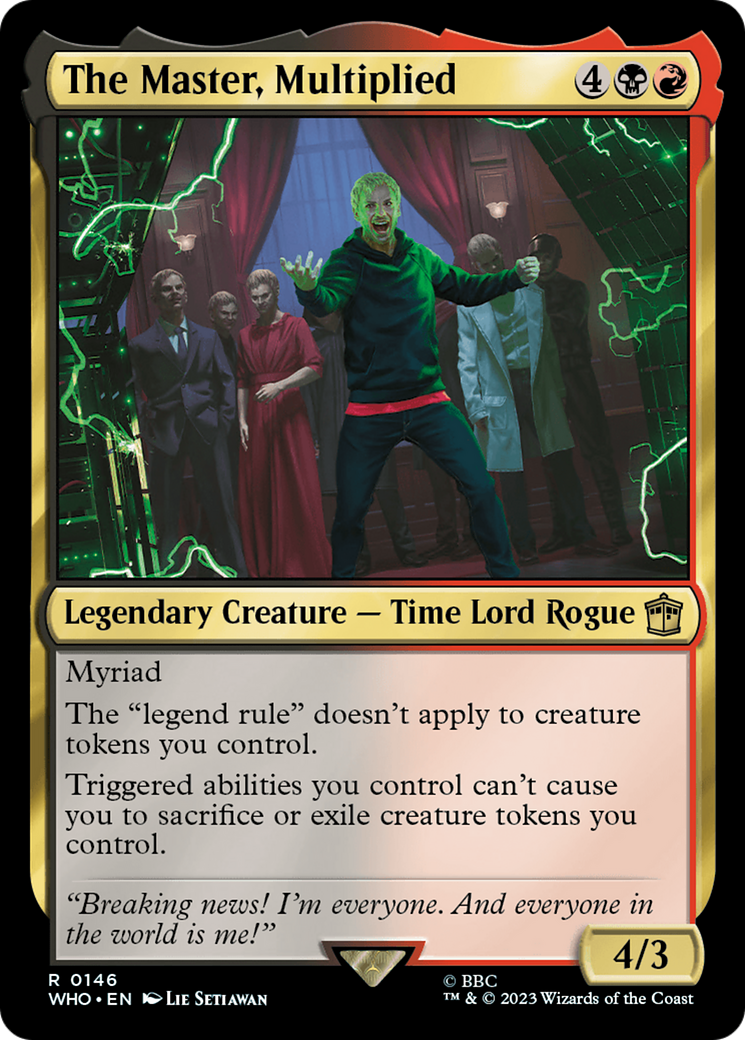 The Master, Multiplied [Doctor Who] [Foil]