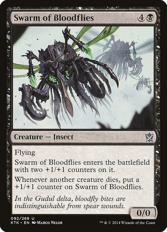 Swarm of Bloodflies [Khans of Tarkir] [Foil]