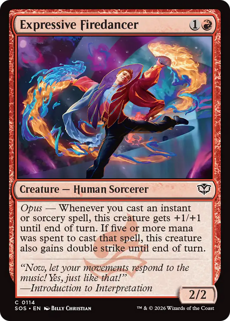 Expressive Firedancer [Secrets of Strixhaven] [Foil]