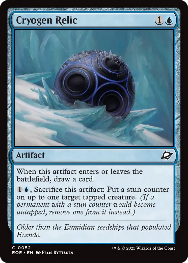 Cryogen Relic [Edge of Eternities] [Foil]