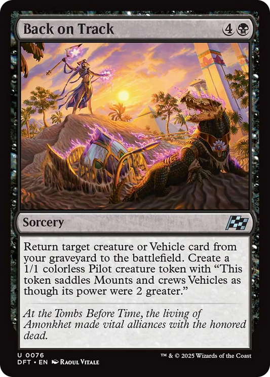 Back on Track [Aetherdrift] [Foil]