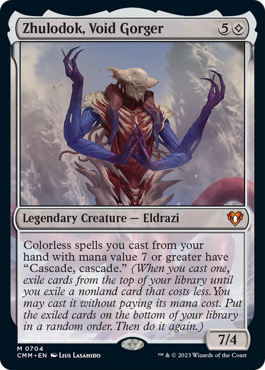 Zhulodok, Void Gorger [Commander Masters] [Foil]
