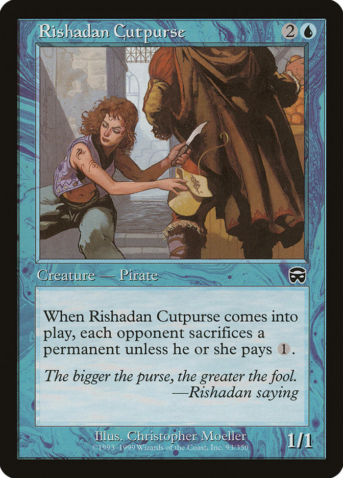 Rishadan Cutpurse [Mercadian Masques] [Foil]
