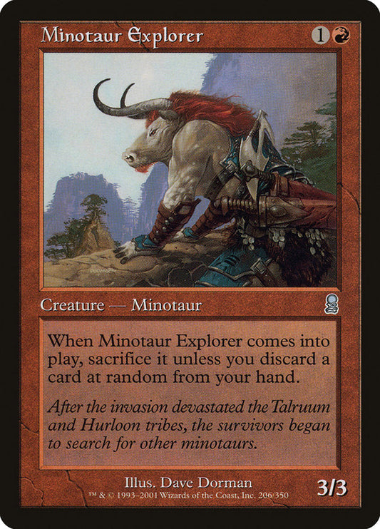 Minotaur Explorer [Odyssey] [Foil]