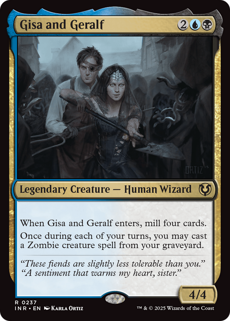 Gisa and Geralf [Innistrad Remastered] [Foil]