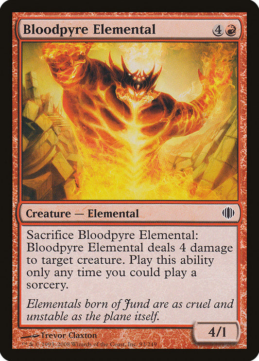 Bloodpyre Elemental [Shards of Alara] [Foil]