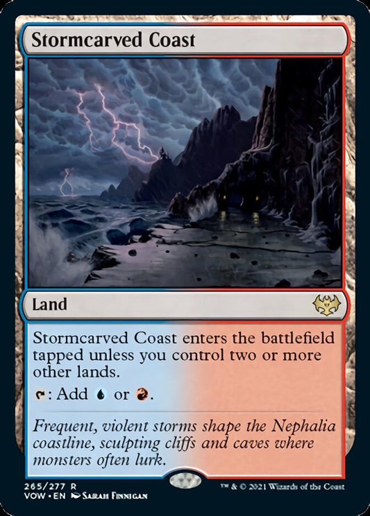 Stormcarved Coast [Innistrad: Crimson Vow] [Foil]