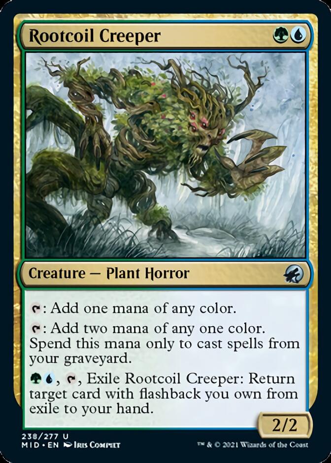 Rootcoil Creeper [Innistrad: Midnight Hunt] [Foil]