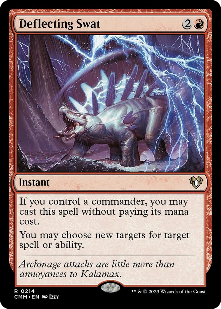 Deflecting Swat [Commander Masters] [Foil]