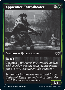 Apprentice Sharpshooter [Innistrad: Double Feature] [Foil]