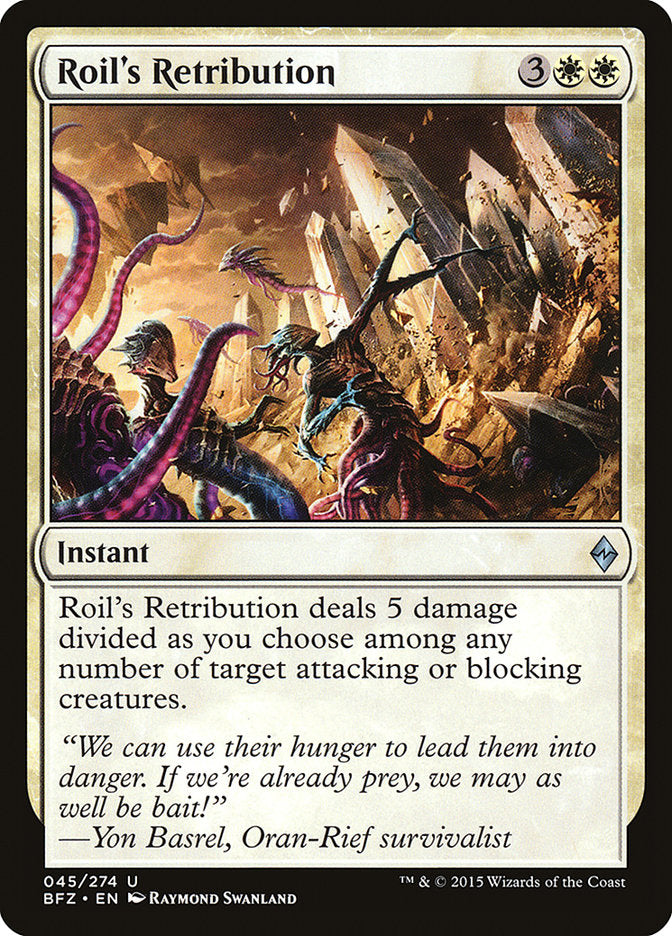 Roil's Retribution [Battle for Zendikar] [Foil]