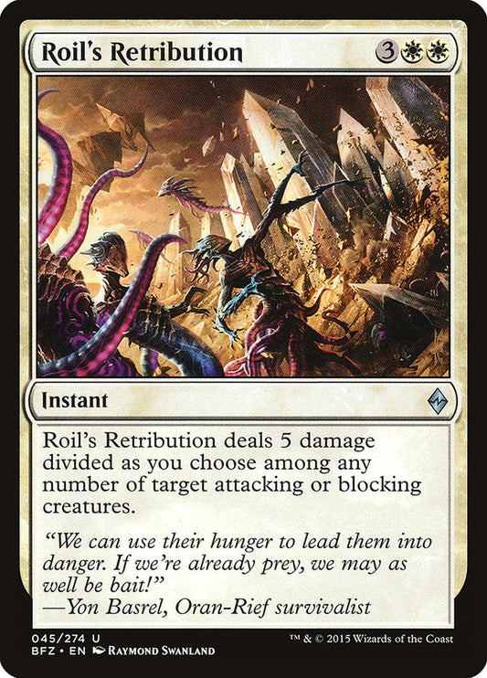 Roil's Retribution [Battle for Zendikar] [Foil]