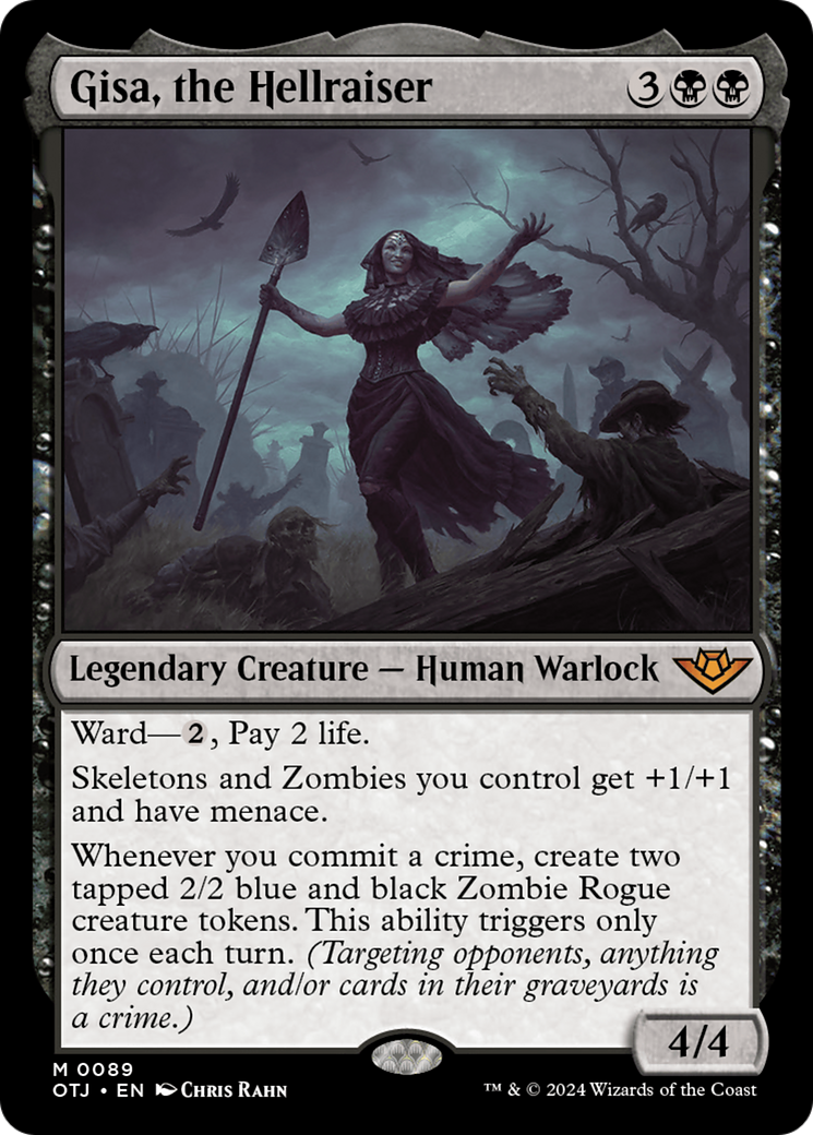 Gisa, the Hellraiser [Outlaws of Thunder Junction] [Foil]