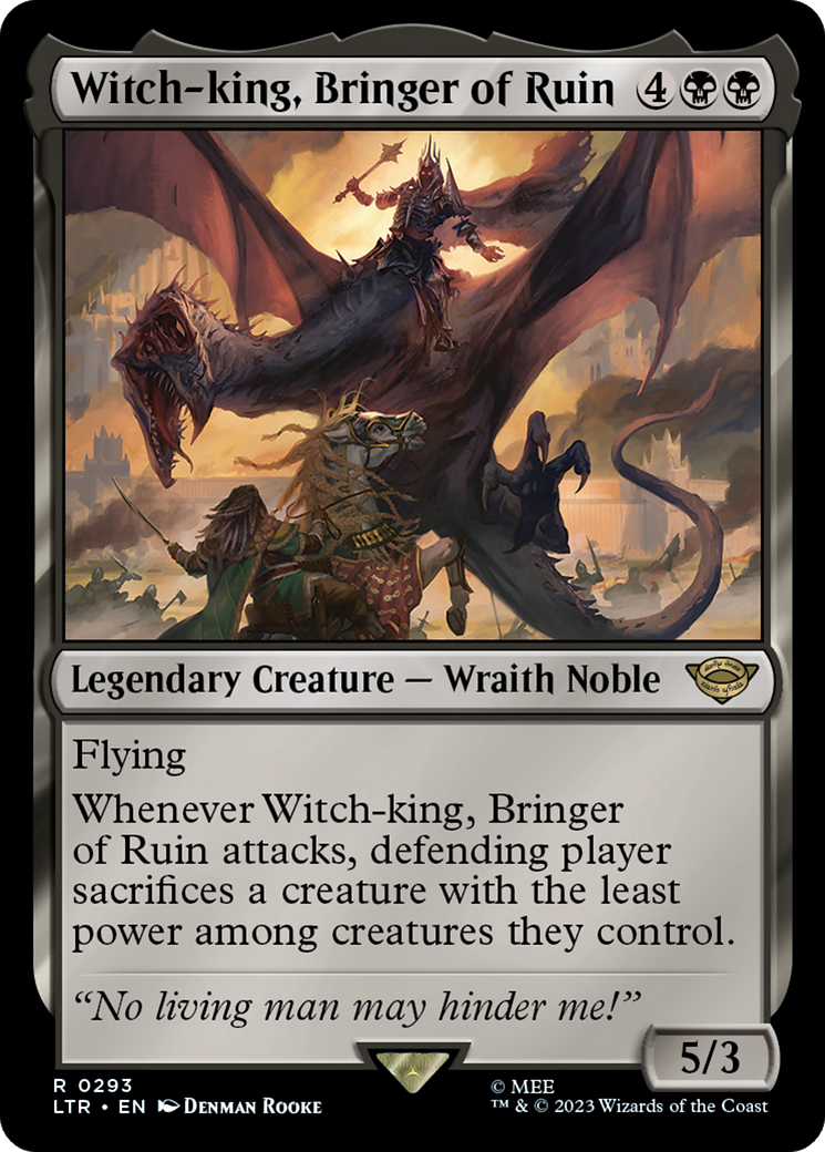 Witch-king, Bringer of Ruin [The Lord of the Rings: Tales of Middle-Earth] [Foil]