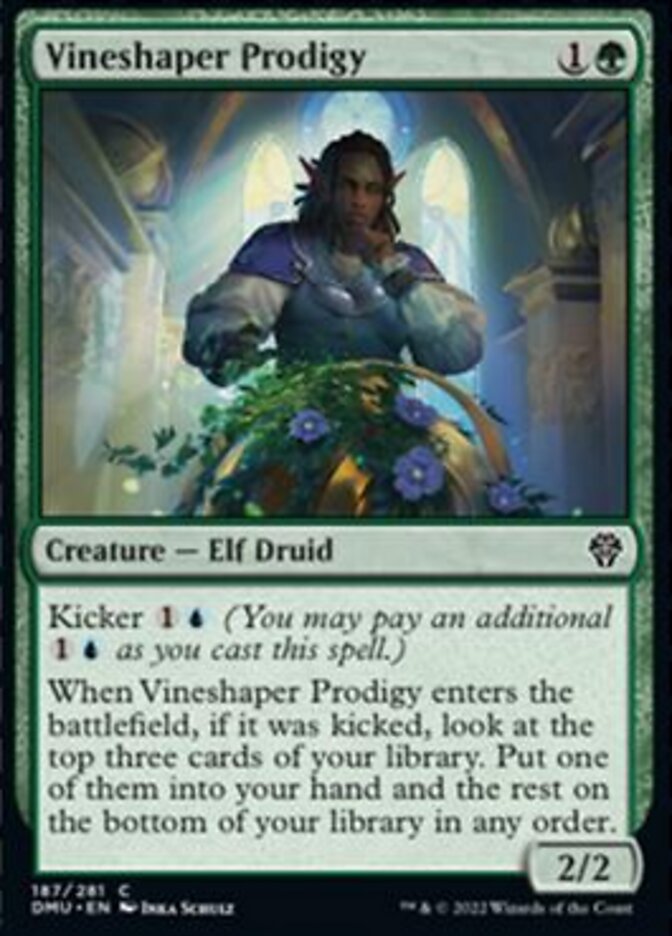 Vineshaper Prodigy [Dominaria United] [Foil]
