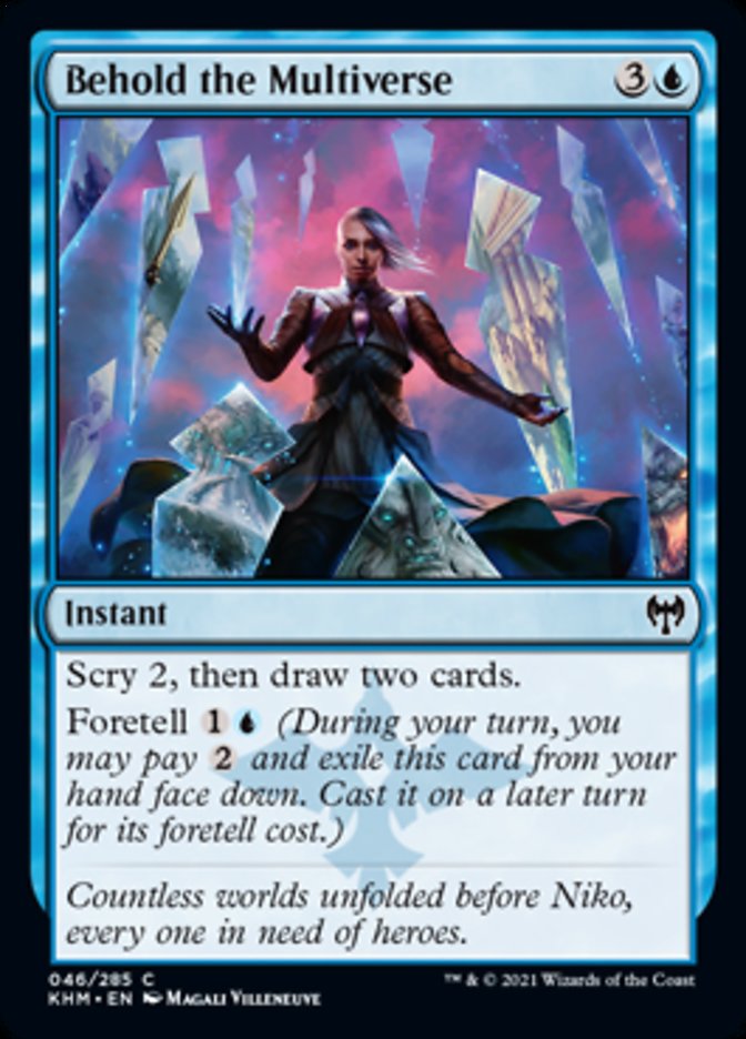 Behold the Multiverse [Kaldheim] [Foil]